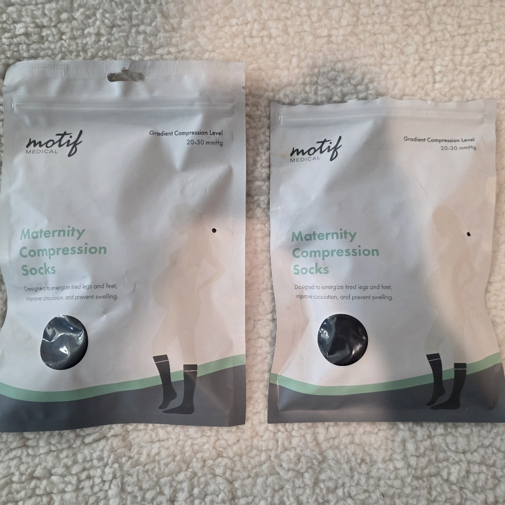 Maternity Compression Socks - Black